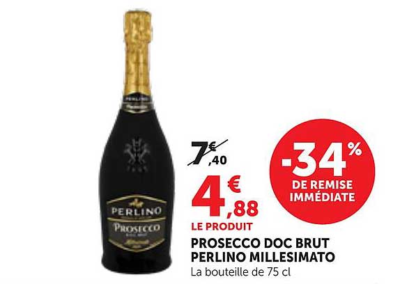 PROSECCO DOC BRUT PERLINO MILLESIMATO
