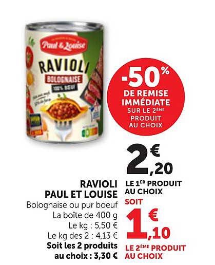 Ravioli Paul et Louise