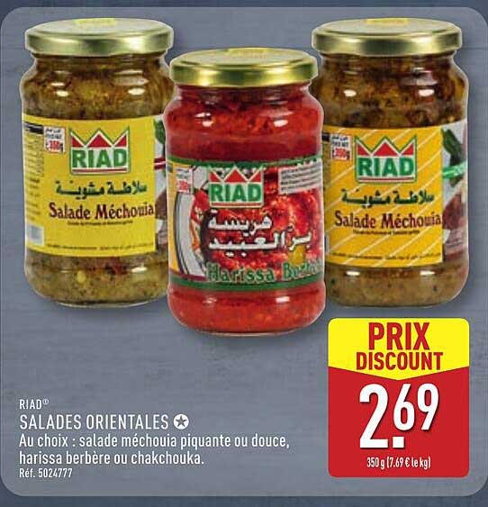 RIAD SALADES ORIENTALES