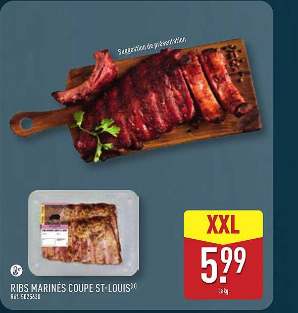 RIBS MARINÉS COUPE ST-LOUIS(B)