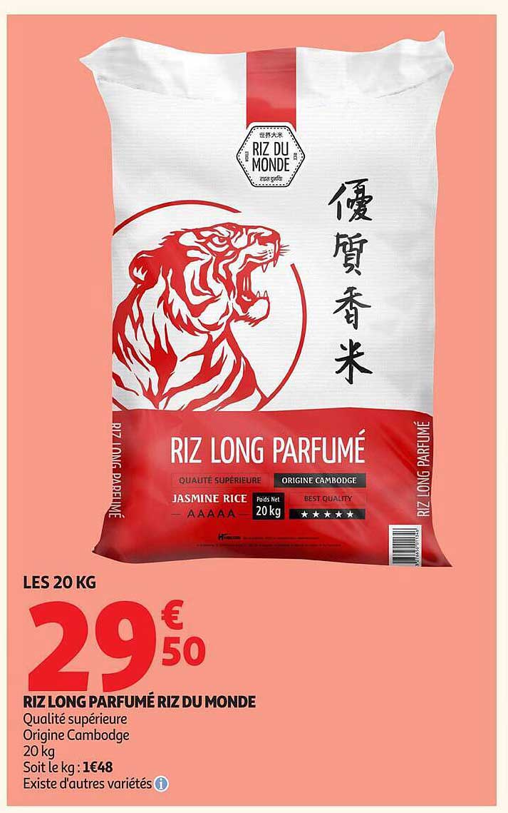 RIZ LONG PARFUMÉ RIZ DU MONDE