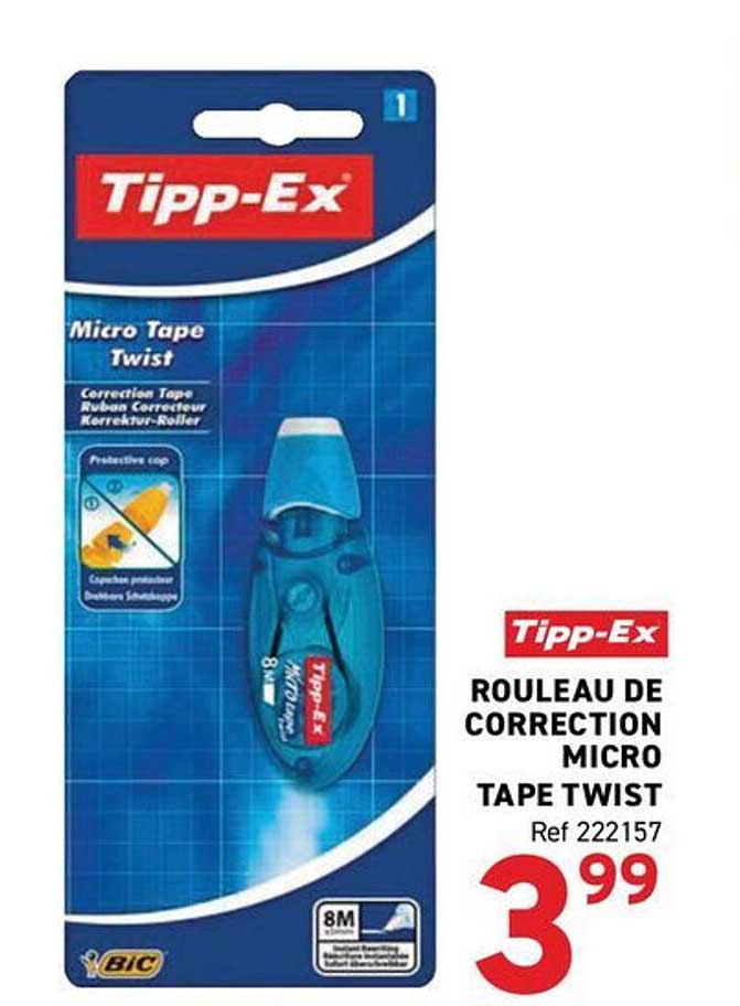 ROULEAU DE CORRECTION MICRO TAPE TWIST