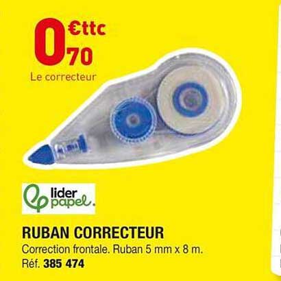 RUBAN CORRECTEUR
