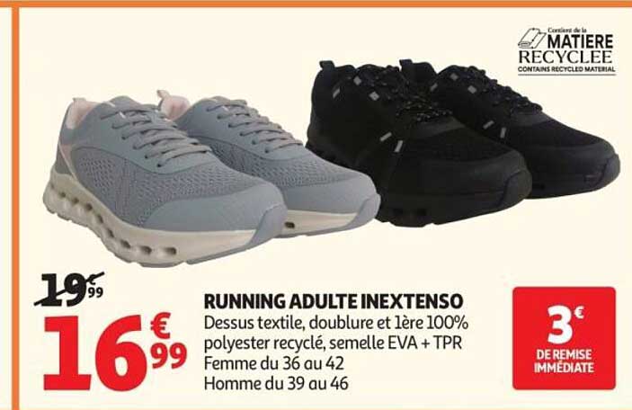 RUNNING ADULTE INEXTENSO