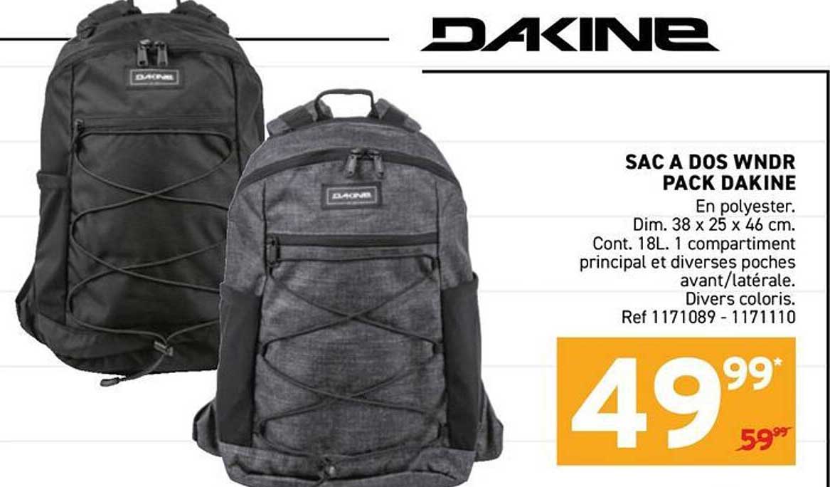 SAC A DOS WNDR PACK DAKINE