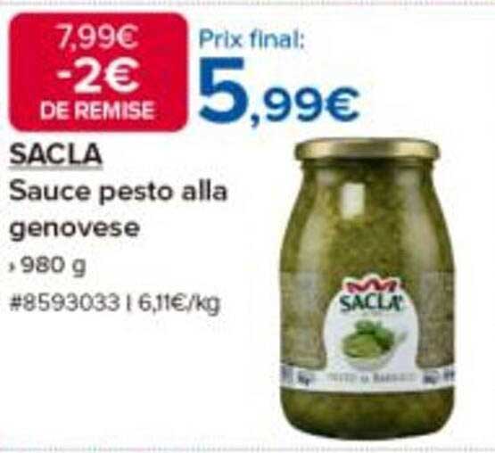 SACLA Sauce pesto alla genovese