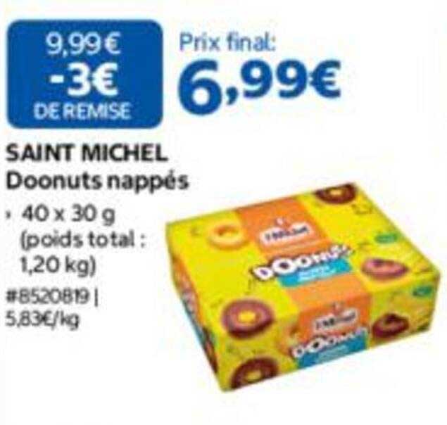 SAINT MICHEL Donuts nappés