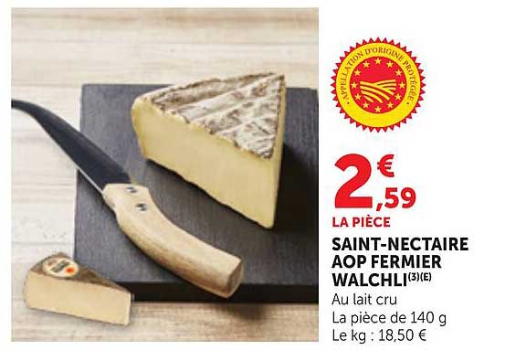 SAINT-NECTAIRE AOP FERMIER WALCHLI(3)(E)