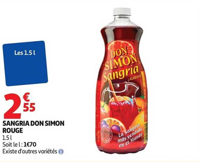 SANGRIA DON SIMON ROUGE