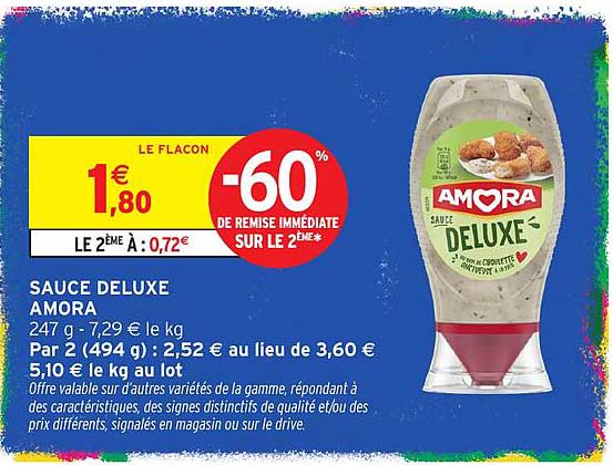 SAUCE DELUXE AMORA