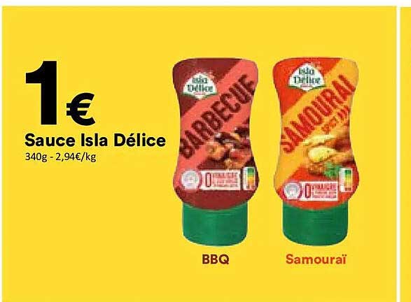 Sauce Isla Délice