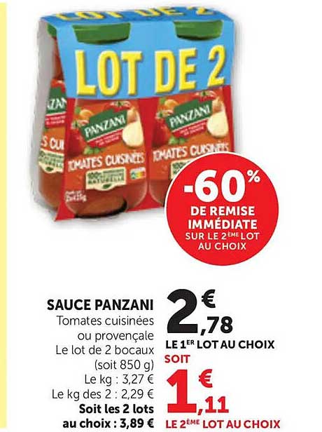 SAUCE PANZANI