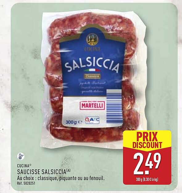 SAUCISSE SALSICCIA (A)