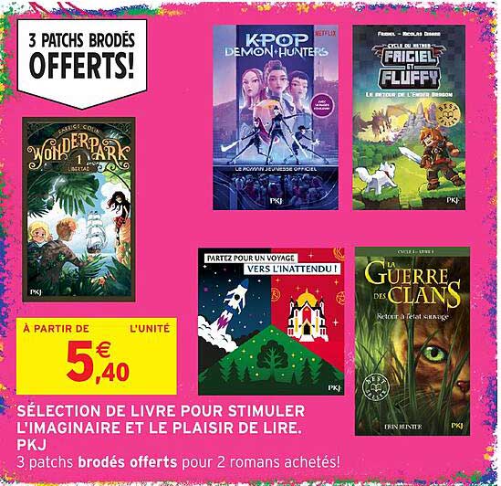 SÉLECTION DE LIVRE POUR STIMULER L’IMAGINAIRE ET LE PLAISIR DE LIRE. PKJ