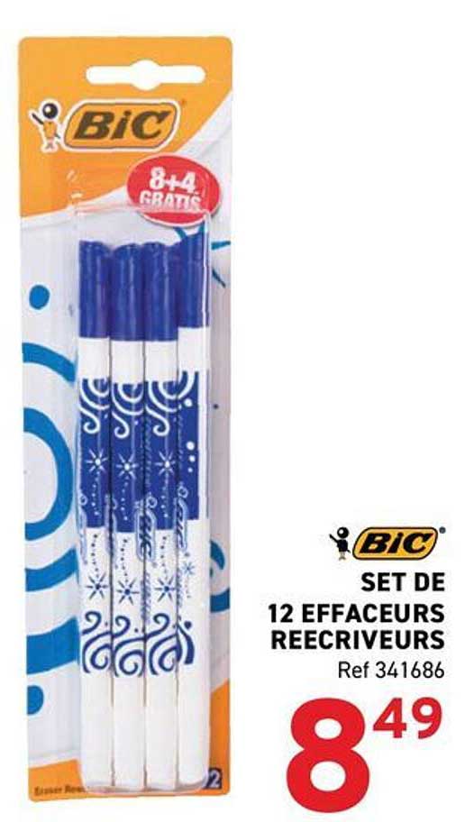 SET DE 12 EFFACEURS REECRIVEURS