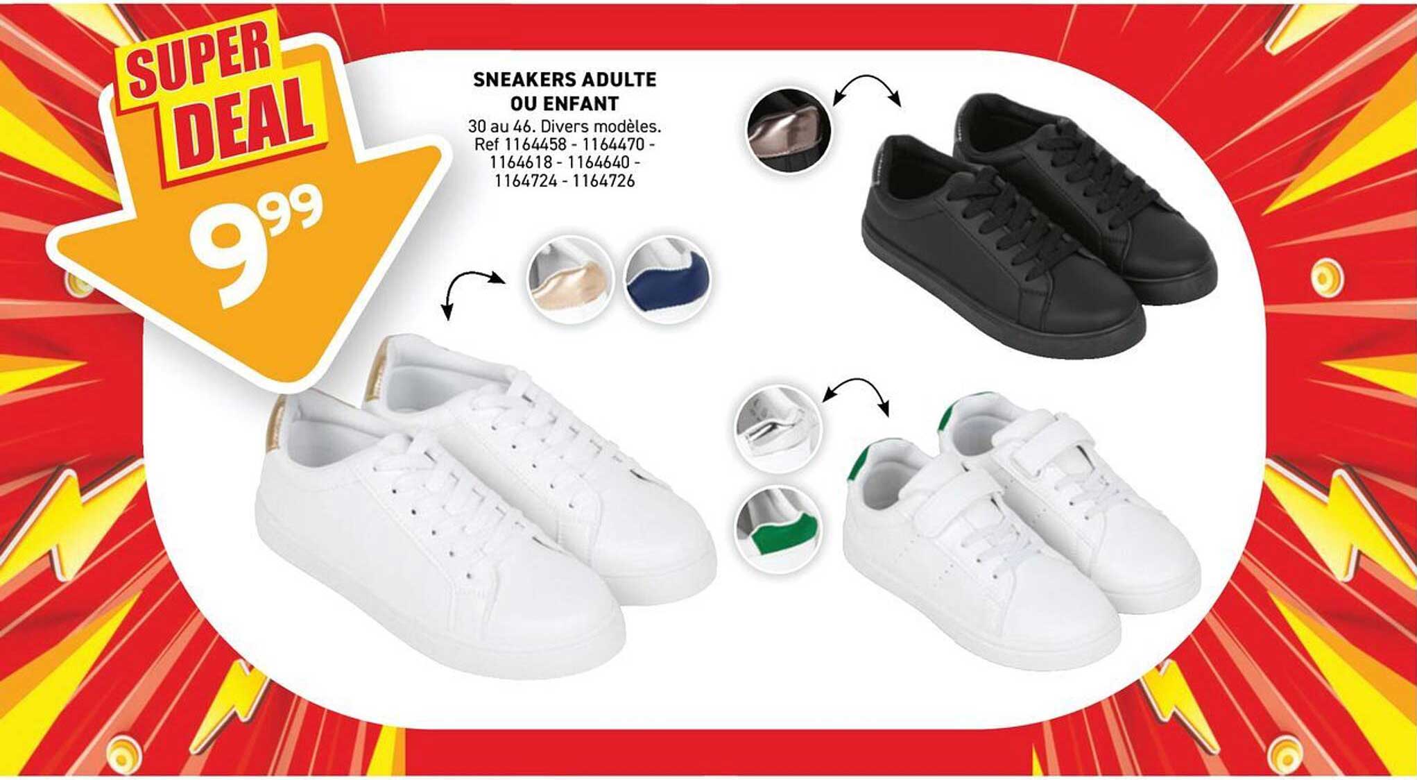 SNEAKERS ADULTE OU ENFANT