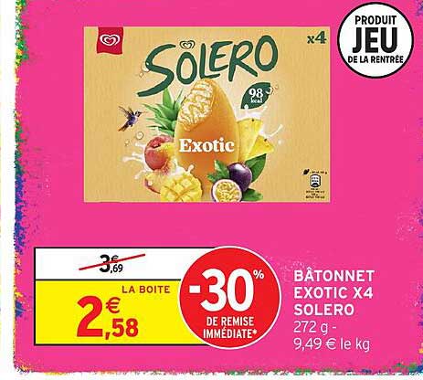 Solero Exotic x4