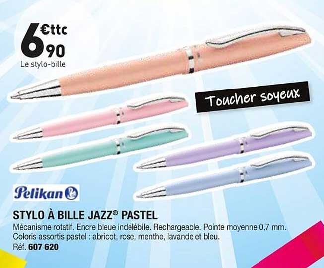 STYLO À BILLE JAZZ® PASTEL