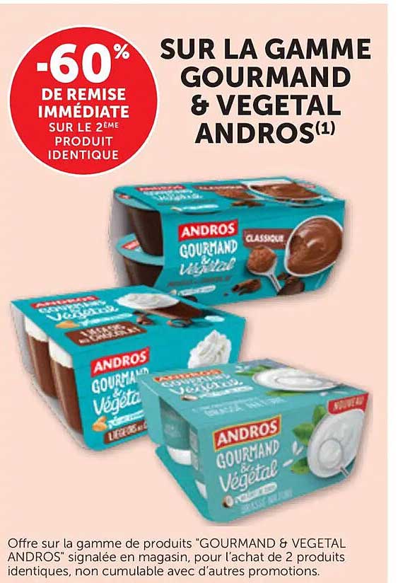 SUR LA GAMME GOURMAND & VEGETAL ANDROS(1)