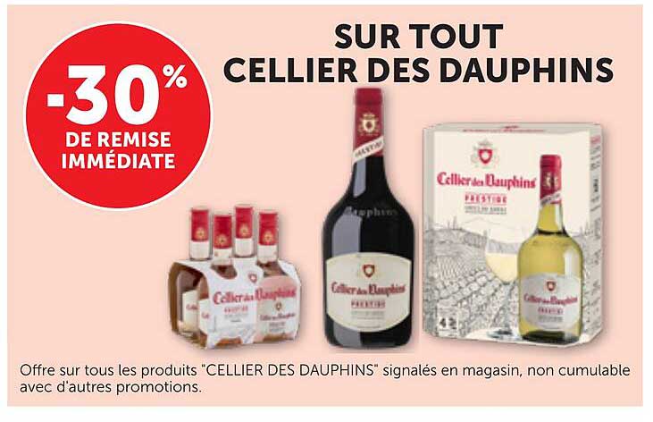 SUR TOUT CELLIER DES DAUPHINS