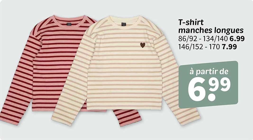 T-shirt manches longues