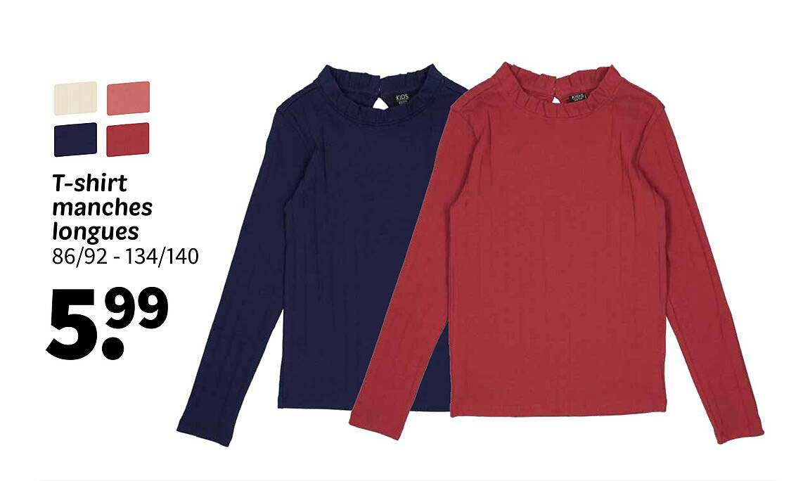 T-shirt manches longues