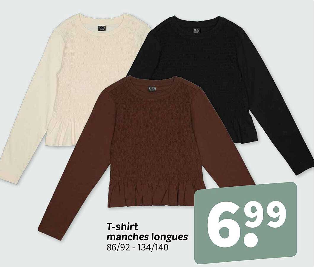 T-shirt manches longues