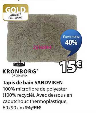 Tapis de bain SANDVIKEN