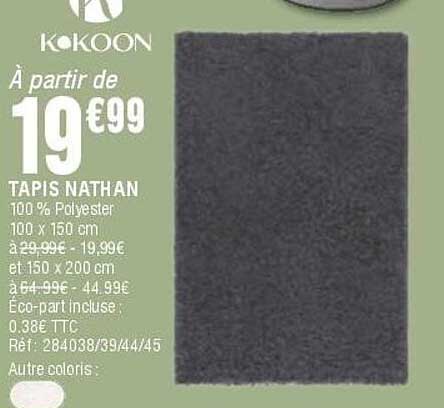 TAPIS NATHAN