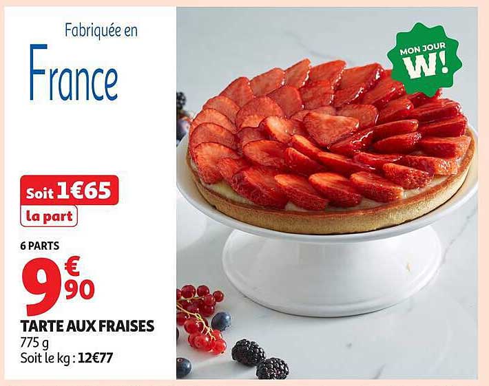 TARTE AUX FRAISES