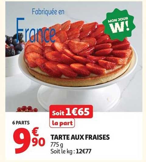 TARTE AUX FRAISES