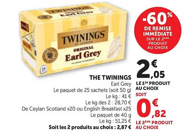 THE TWININGS Earl Grey