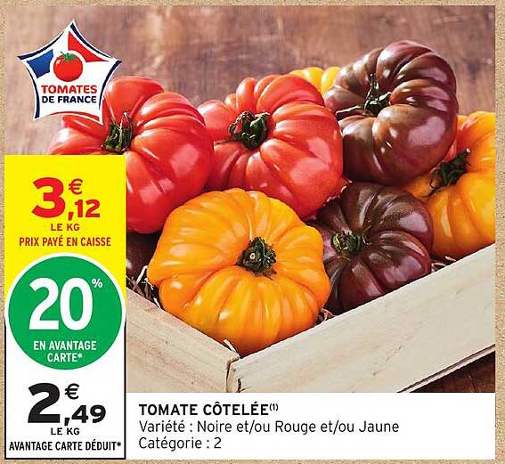 TOMATE CÔTELÉE