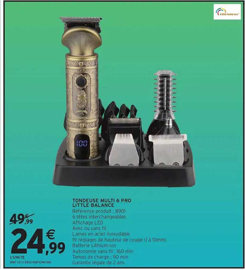TONDEUSE MULTI 6 PRO LITTLE BALANCE