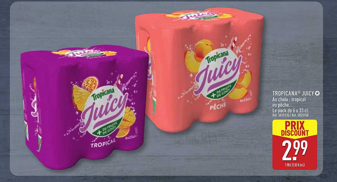 TROPICANA® JUICY