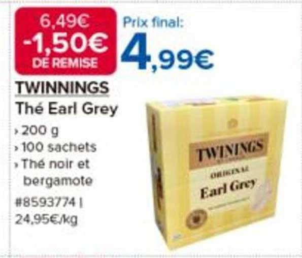 TWINNINGS Thé Earl Grey
