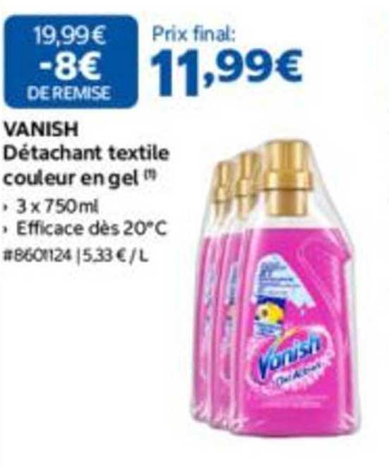 VANISH Détachant textile couleur en gel (™)