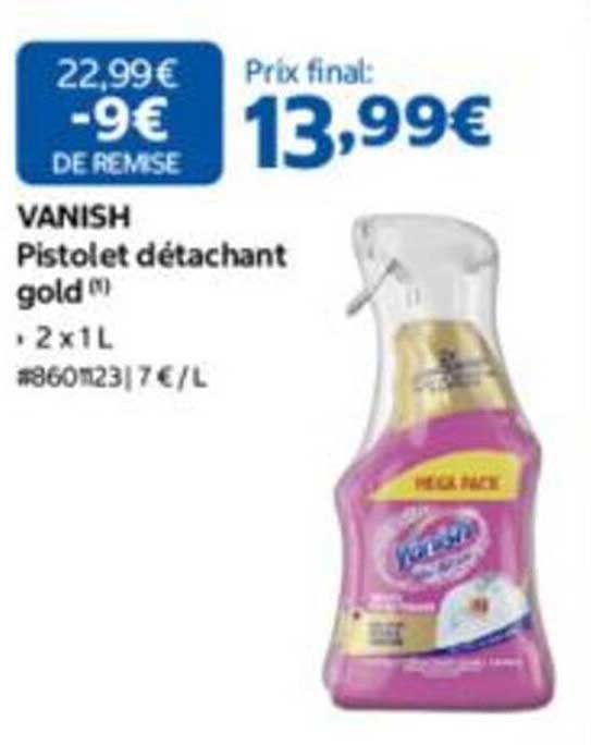 VANISH Pistolet détachant gold (1)