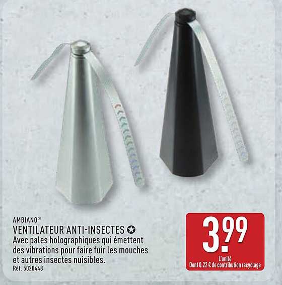 VENTILATEUR ANTI-INSECTES