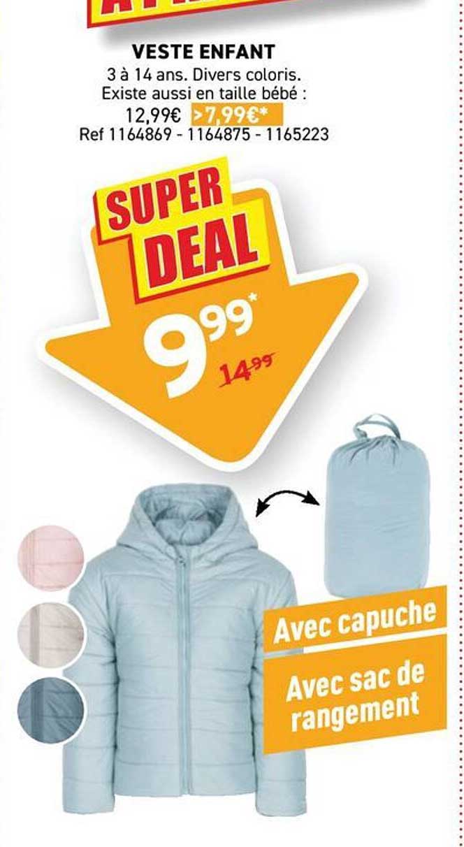 VESTE ENFANT
