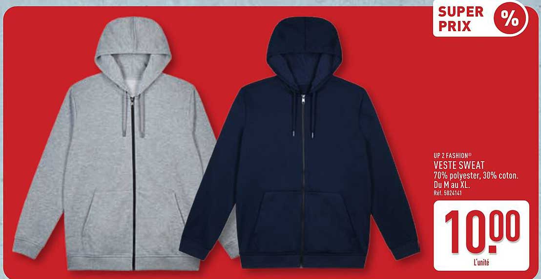 VESTE SWEAT