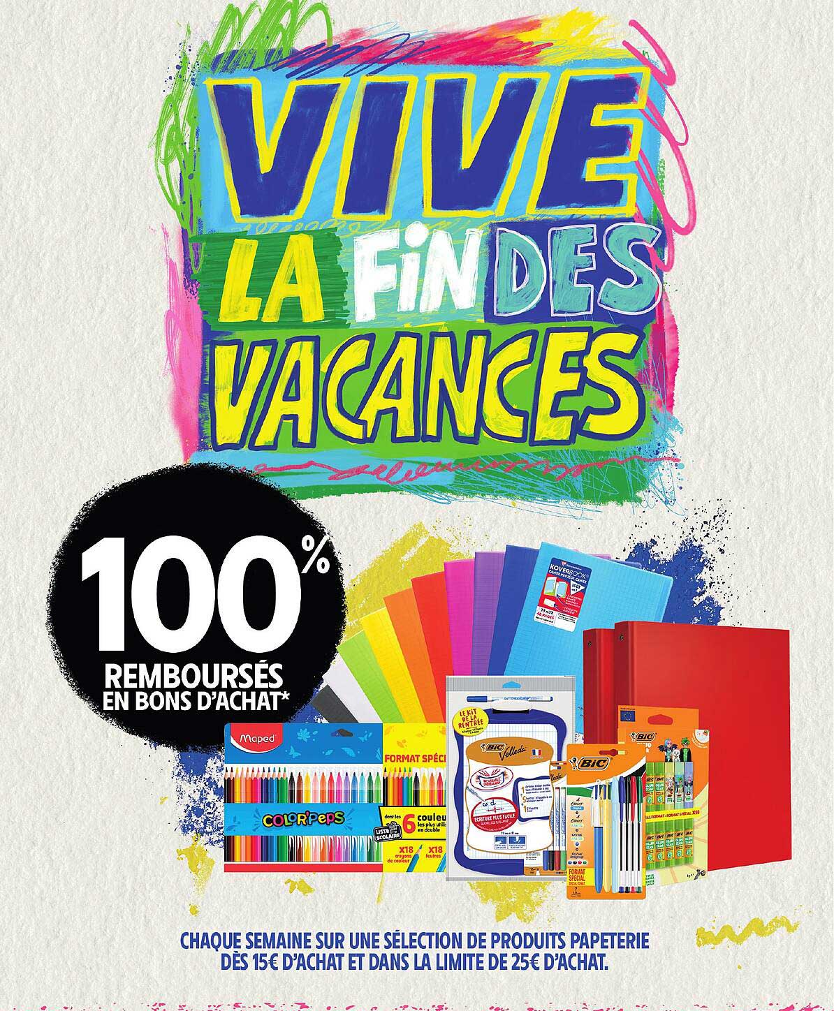 VIVE LA FIN DES VACANCES