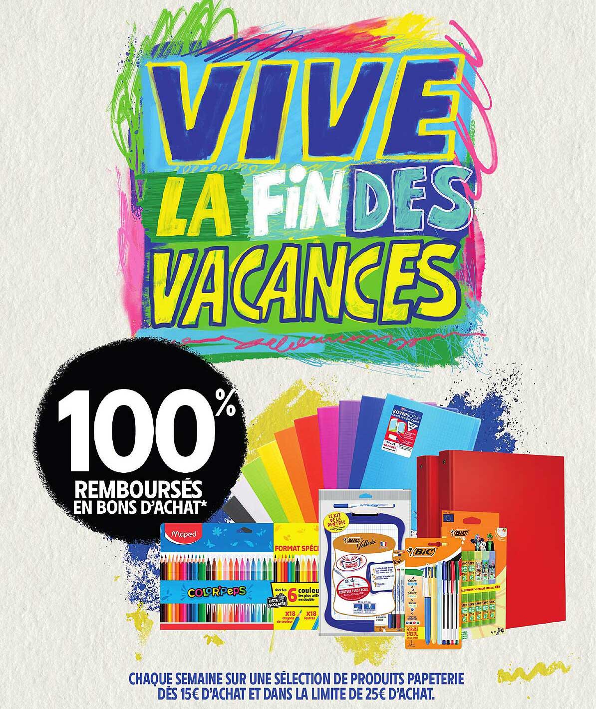VIVE LA FIN DES VACANCES