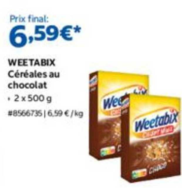 WEETABIX Céréales au chocolat
