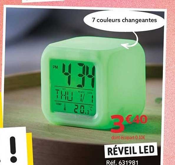 RÉVEIL LED