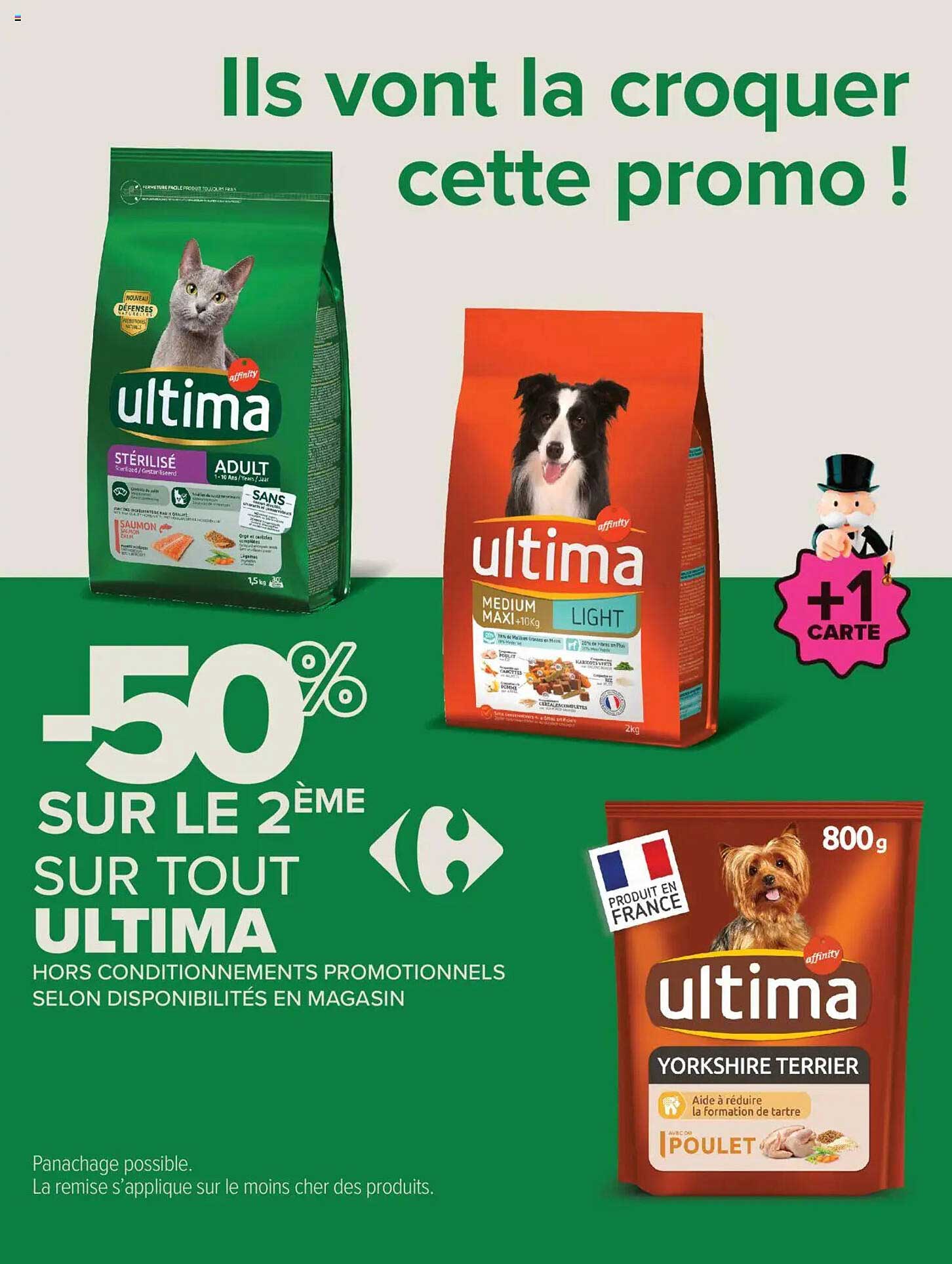 -50% SUR LE 2EME SUR TOUT ULTIMA