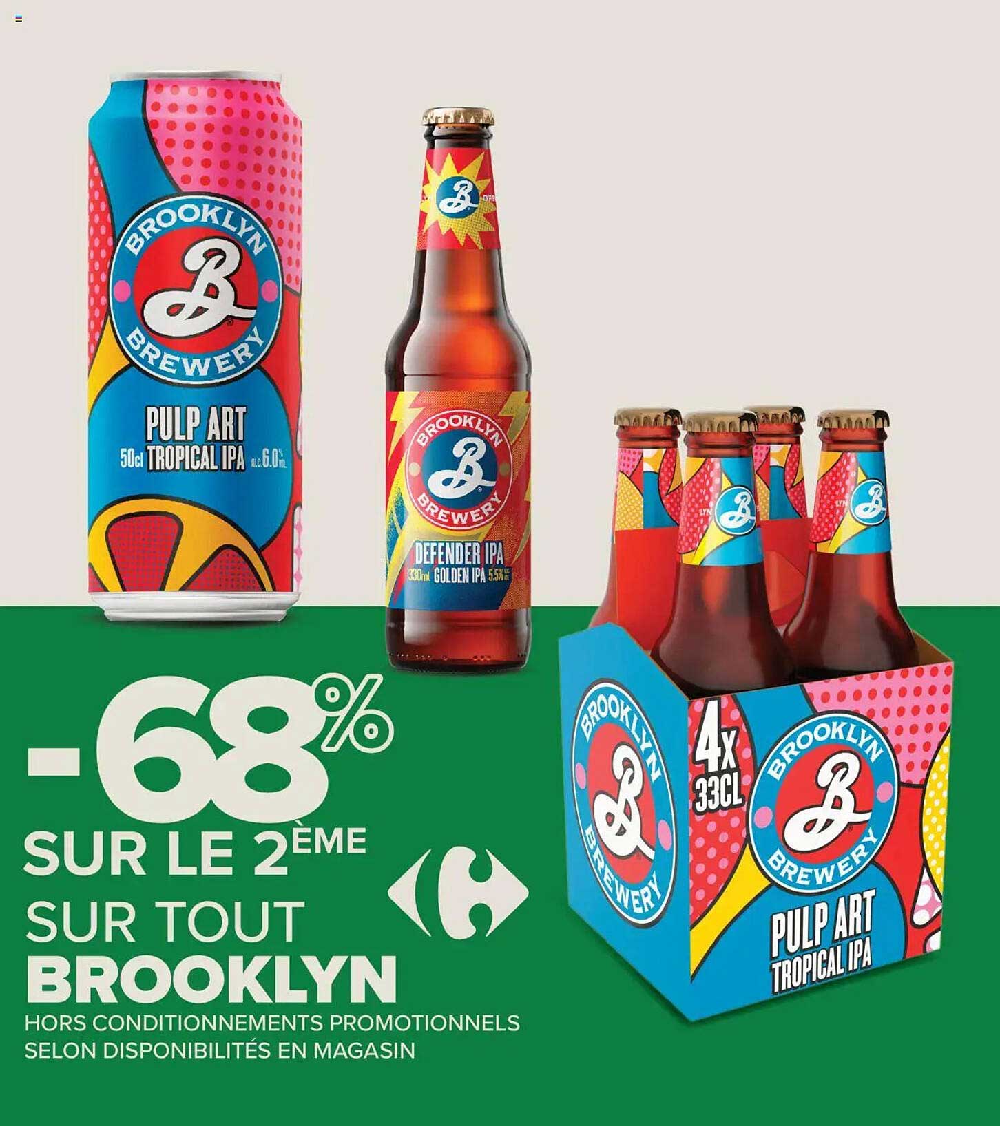 -68% SUR LE 2ÈME SUR TOUT BROOKLYN