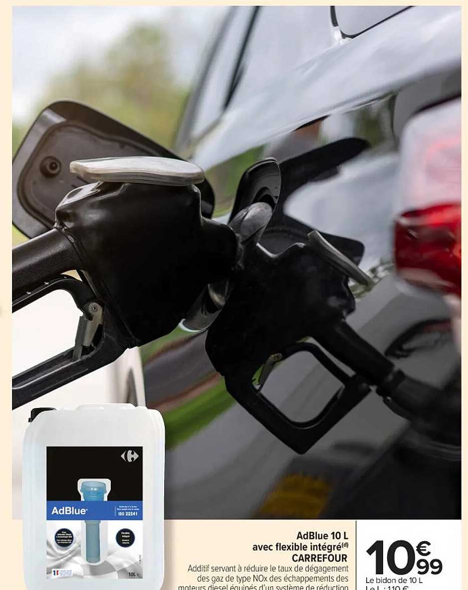 AdBlue 10 L avec flexible intégré