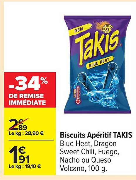Biscuits Apéritif TAKIS