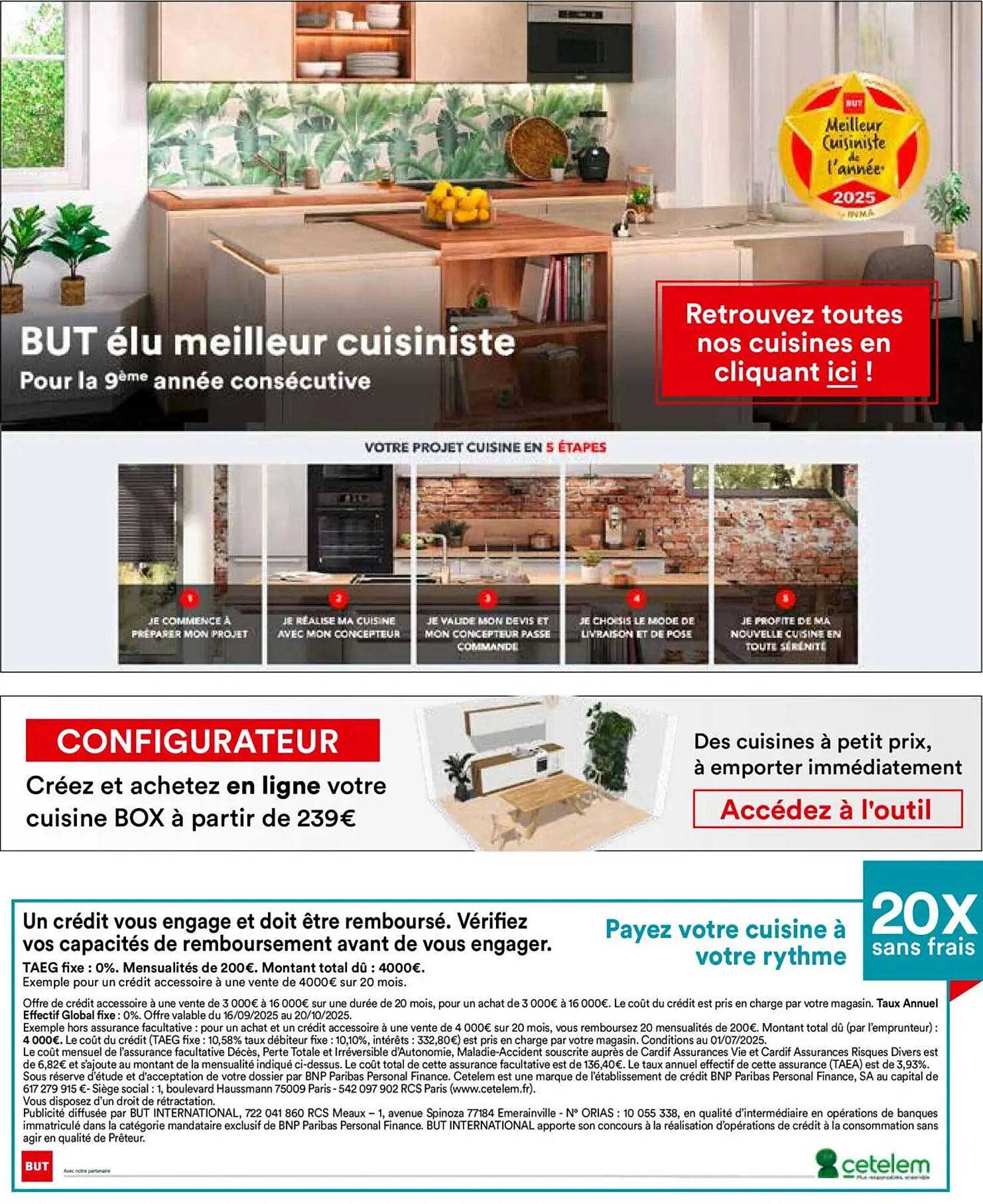 BUT élu meilleur cuisiniste